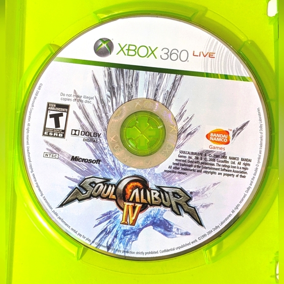 SOUL CALIBUR IV | Microsoft Xbox 360 Live | Complete Game in Box | VG - Picture 2 of 5